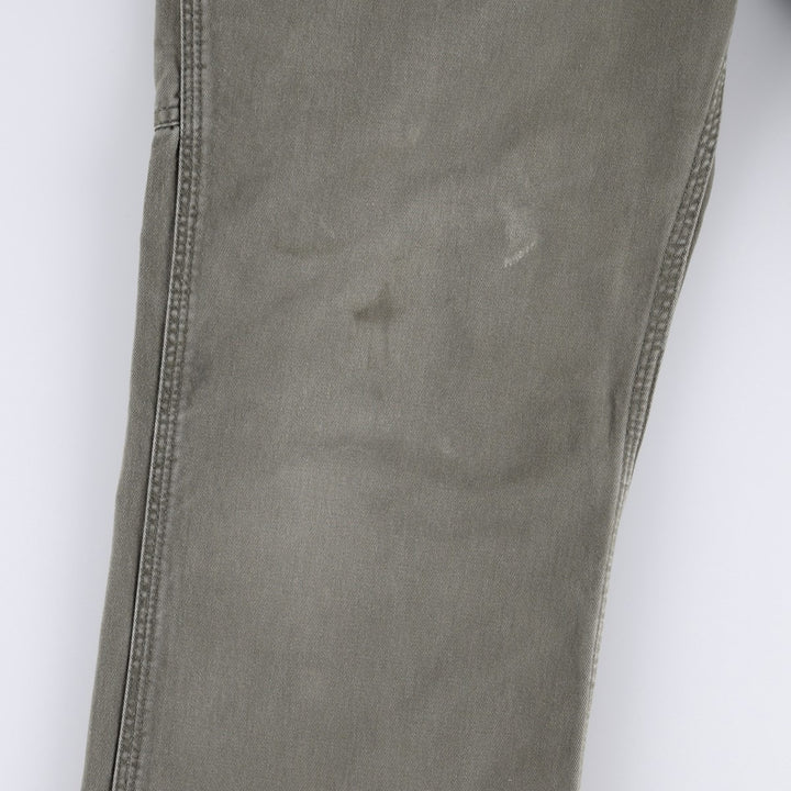 Carhartt Relaxed Fit Men's W32 (approx.) cotton Khaki type Vintage Second Hand