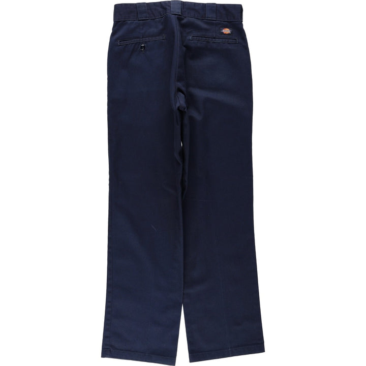 Dickies 874 Original Fit Work Pants for Men, W32 equivalent polyester navy blue type Vintage Second Hand