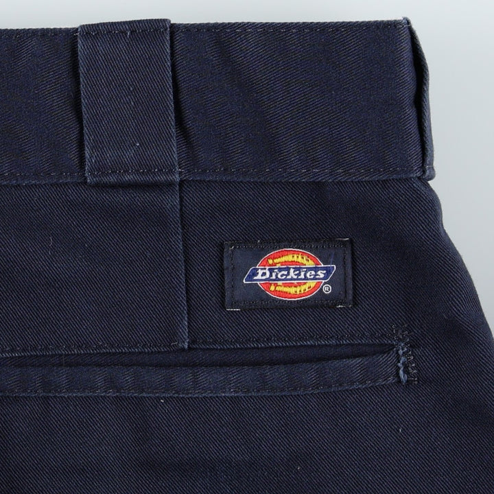 Dickies 874 Original Fit Work Pants for Men, W32 equivalent polyester navy blue type Vintage Second Hand