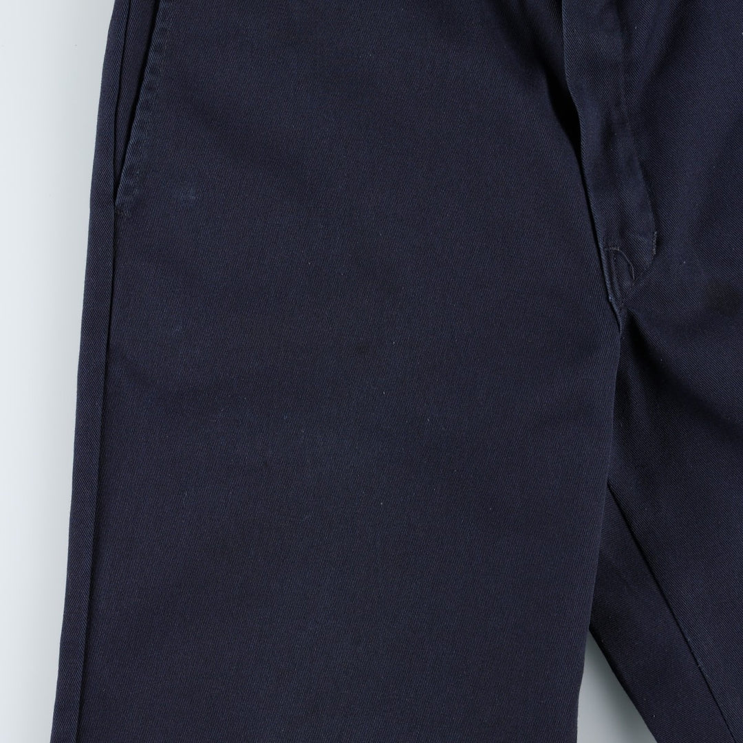 Dickies 874 Original Fit Work Pants for Men, W32 equivalent polyester navy blue type Vintage Second Hand