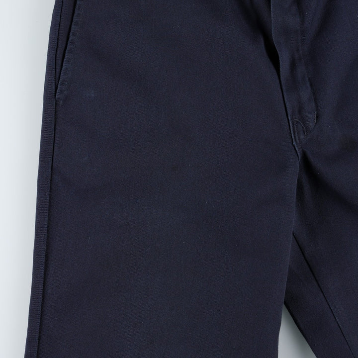 Dickies 874 Original Fit Work Pants for Men, W32 equivalent polyester navy blue type Vintage Second Hand