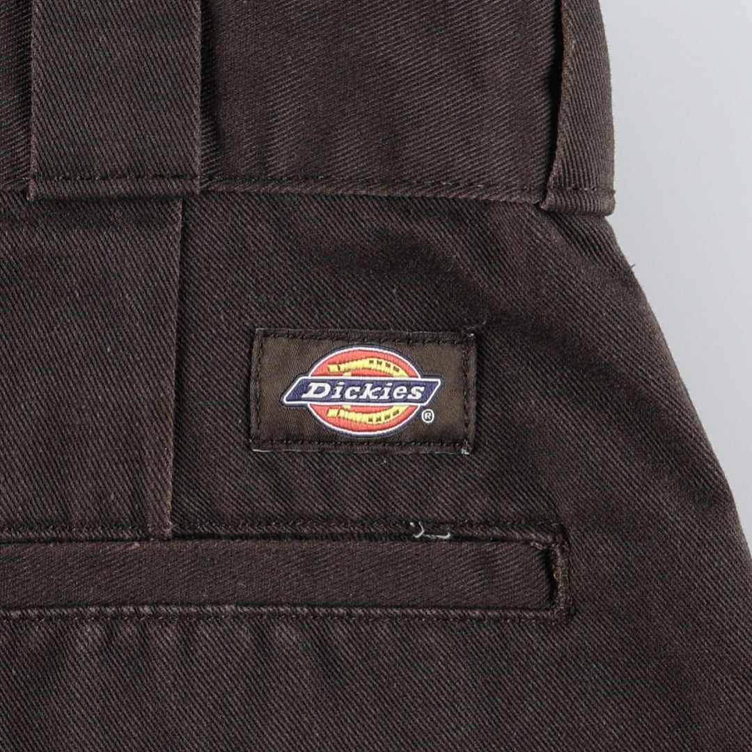 Dickies 874 Original Fit Work Pants, Men's, Size W34 polyester brown type Vintage Second Hand