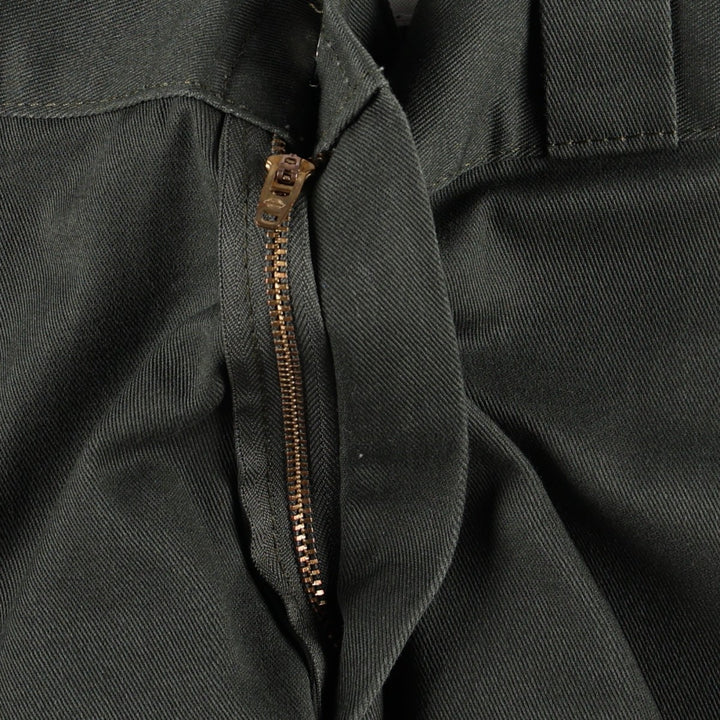 Dickies 874 Original Fit Work Pants, Men's, Size W34 polyester Khaki type Vintage Second Hand