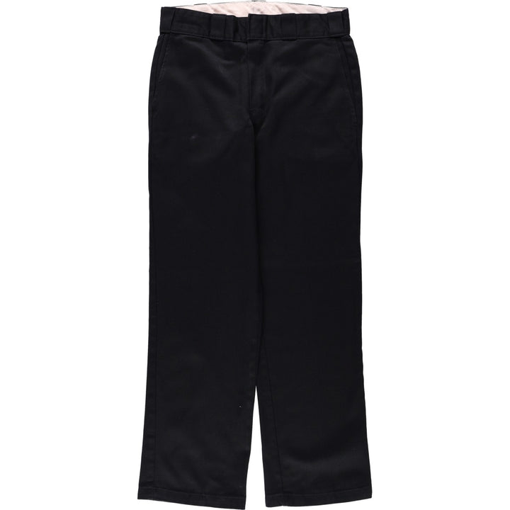 Dickies Original Fit Work Pants, Men's W30 (approx.) polyester black type Vintage Second Hand