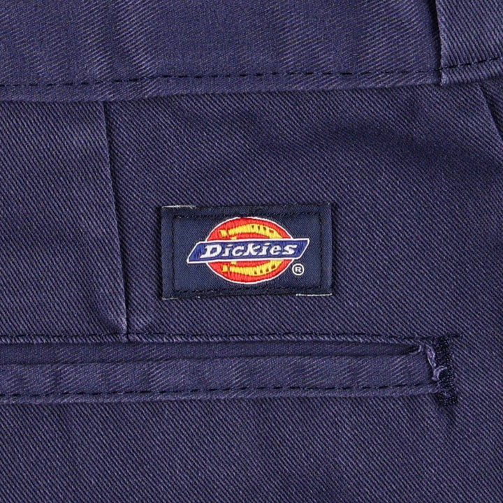 Dickies 874 Original Fit Work Pants for Men, W37 polyester Navy blue Vintage Second Hand
