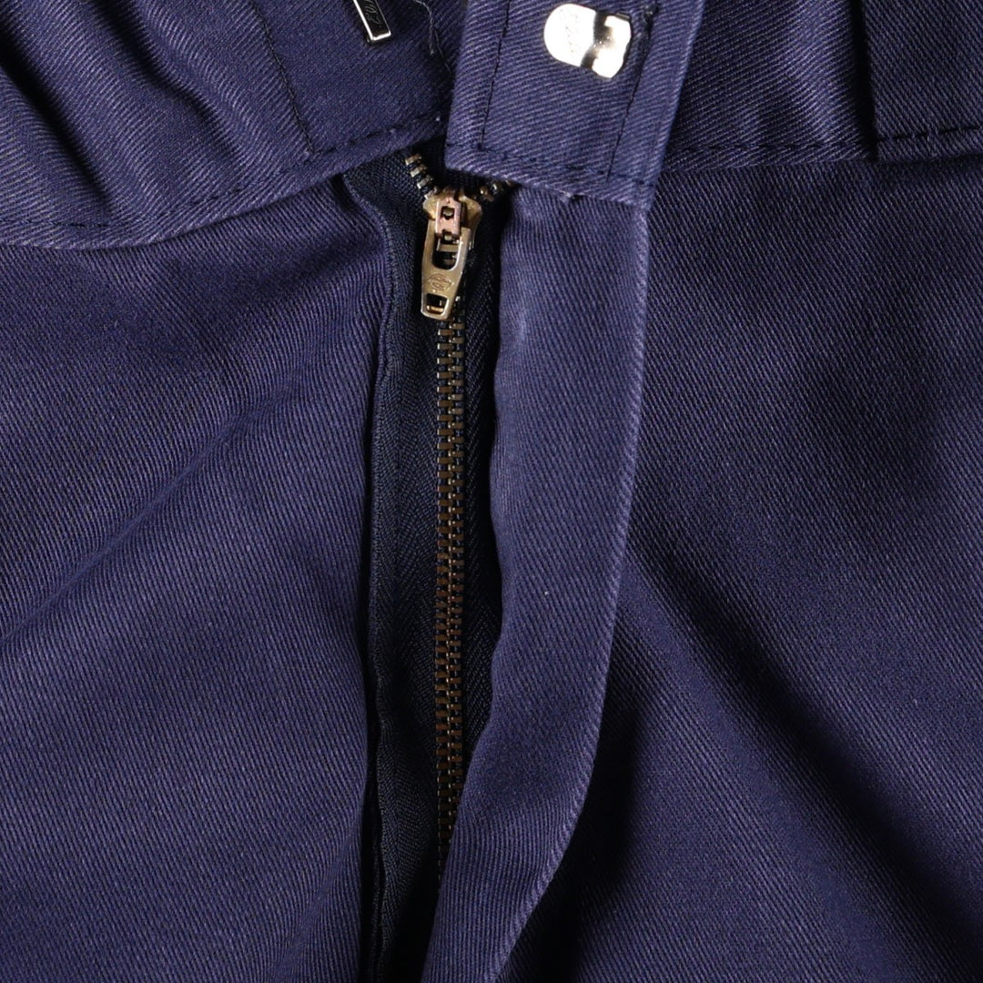 Dickies 874 Original Fit Work Pants for Men, W37 polyester Navy blue Vintage Second Hand