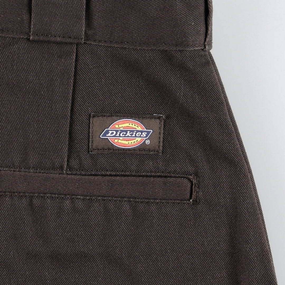 Dickies 874 Original Fit Work Pants, Men's, Size W34 polyester brown type Vintage Second Hand