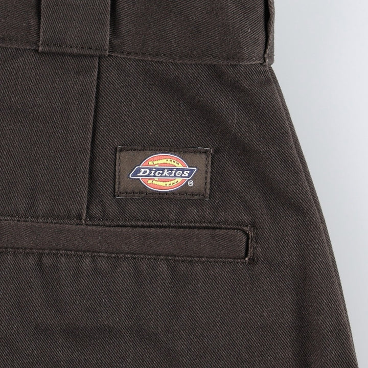 Dickies 874 Original Fit Work Pants, Men's, Size W34 polyester brown type Vintage Second Hand