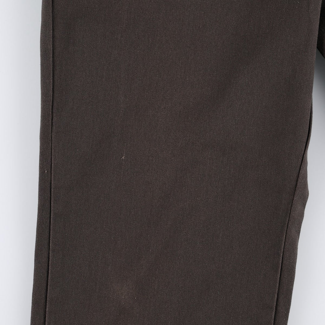 Dickies 874 Original Fit Work Pants, Men's, Size W34 polyester brown type Vintage Second Hand