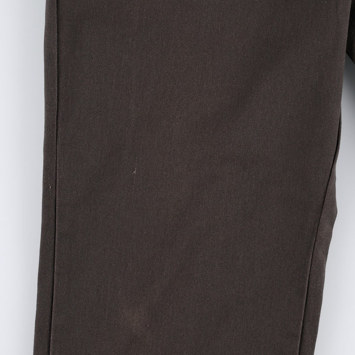 Dickies 874 Original Fit Work Pants, Men's, Size W34 polyester brown type Vintage Second Hand