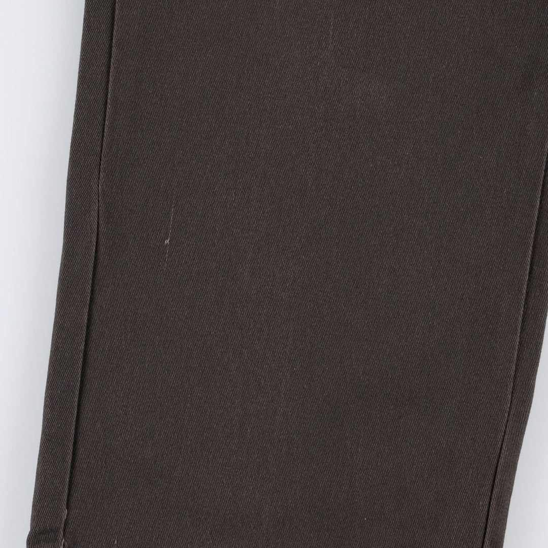 Dickies 874 Original Fit Work Pants, Men's, Size W34 polyester brown type Vintage Second Hand