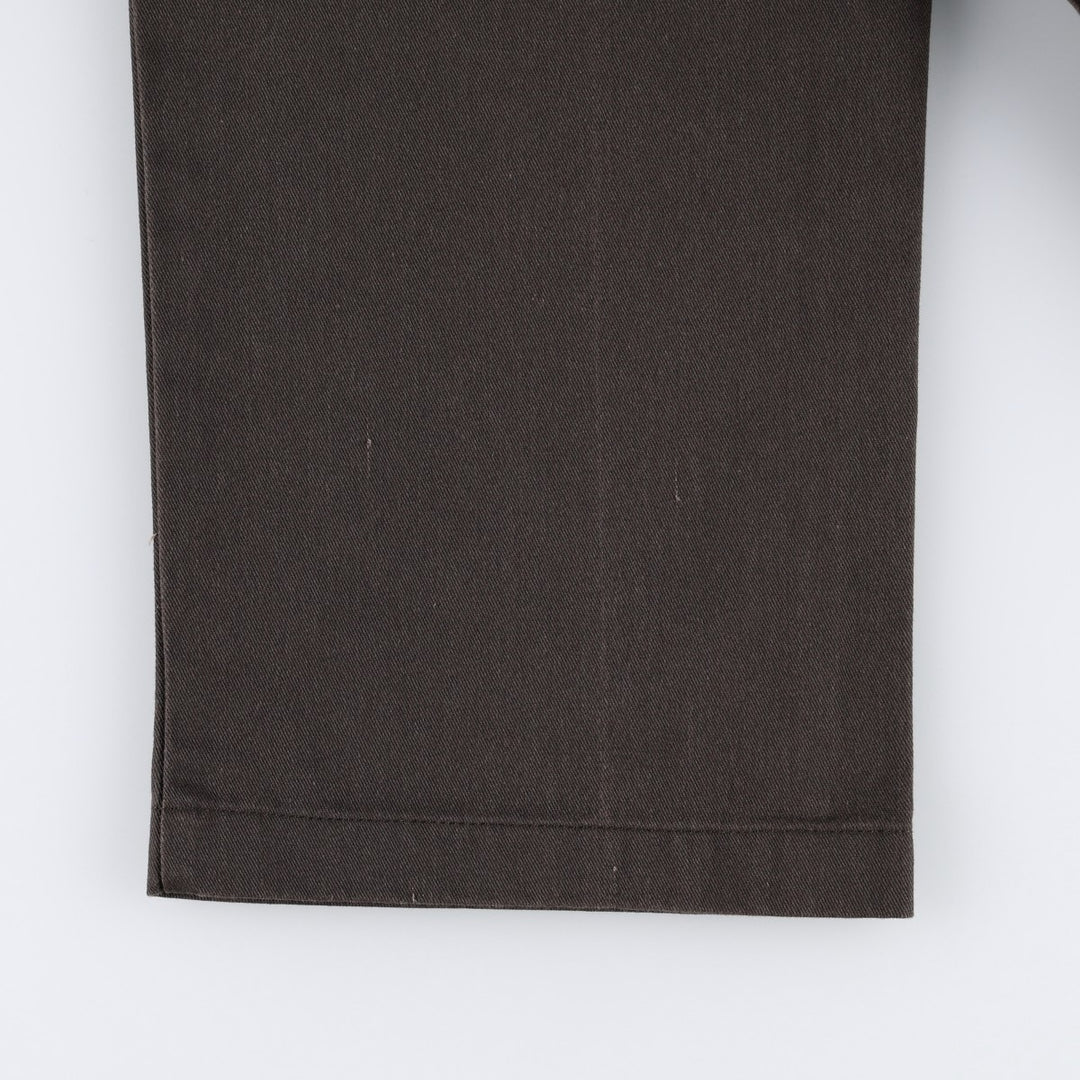 Dickies 874 Original Fit Work Pants, Men's, Size W34 polyester brown type Vintage Second Hand