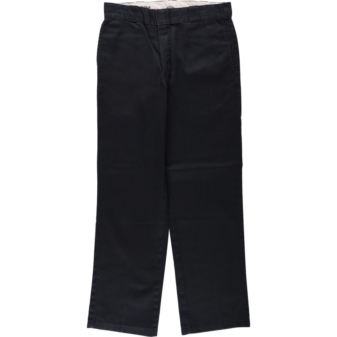 Dickies 874 Original Fit Work Pants for Men, W32 equivalent polyester black type Vintage Second Hand