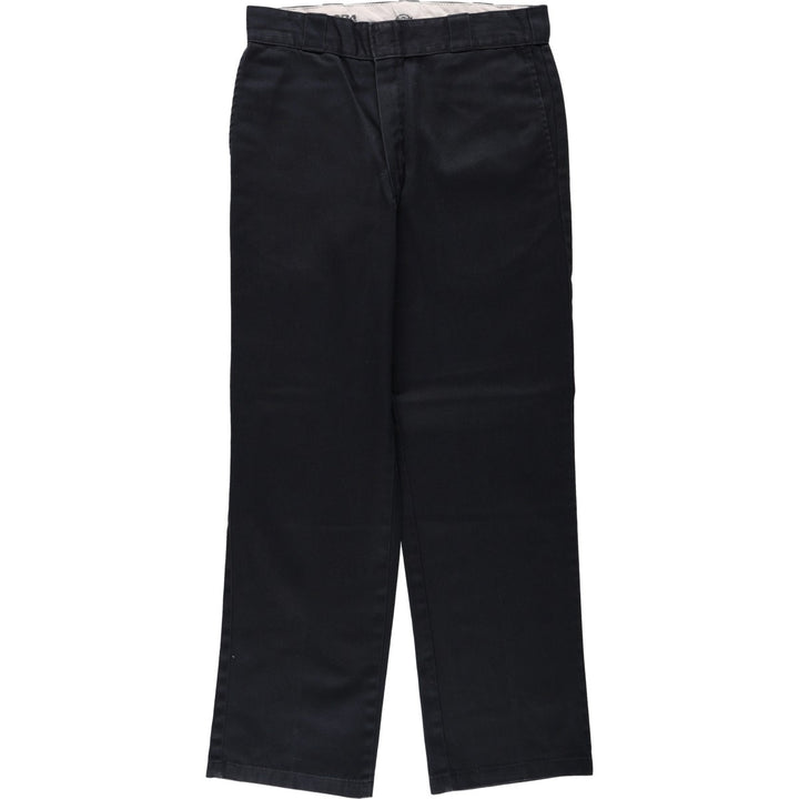 Dickies 874 Original Fit Work Pants for Men, W32 equivalent polyester black type Vintage Second Hand