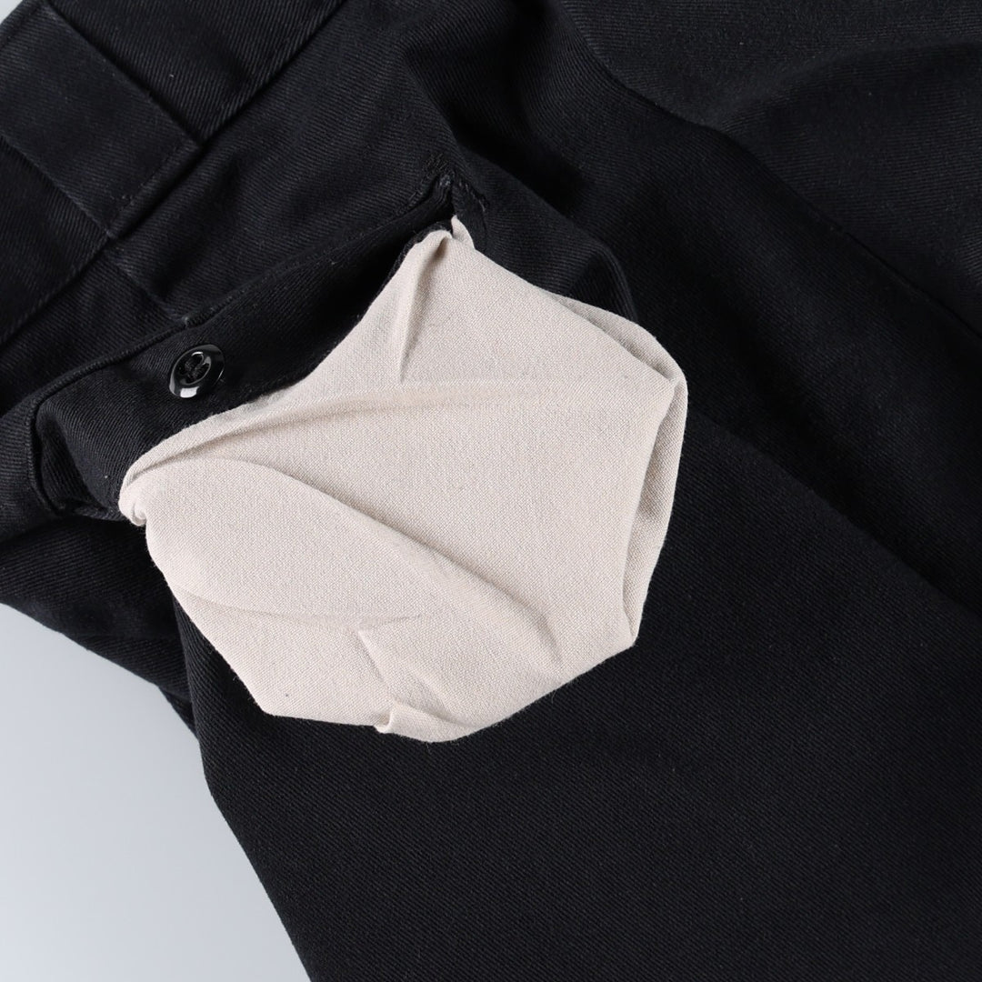 Dickies 874 Original Fit Work Pants for Men, W32 equivalent polyester black type Vintage Second Hand