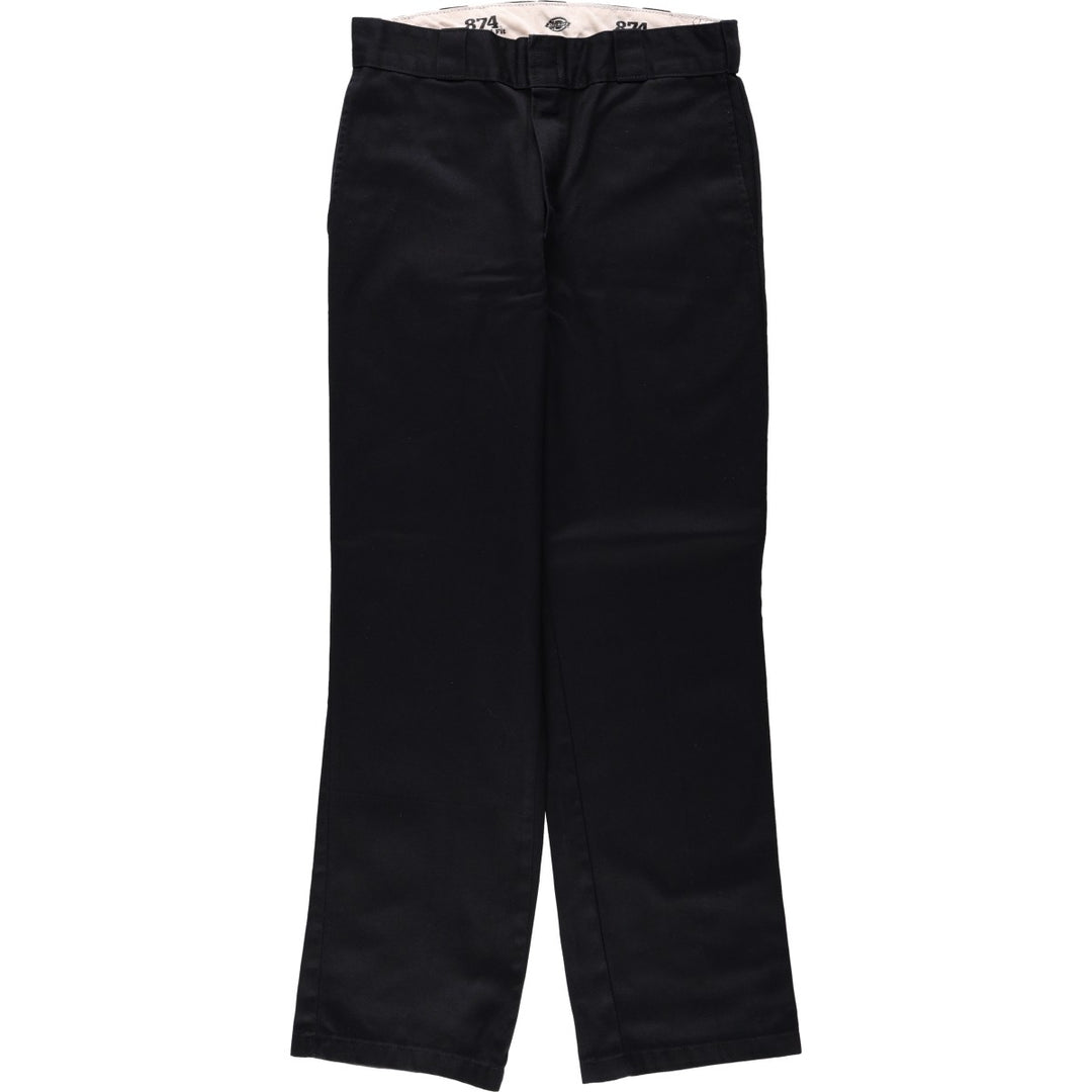 Dickies 874 Original Fit Work Pants for Men, W32 equivalent polyester black type Vintage Second Hand