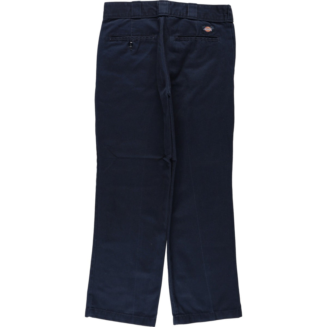 Dickies 874 Original Fit Work Pants for Men, W32 equivalent polyester navy blue type Vintage Second Hand