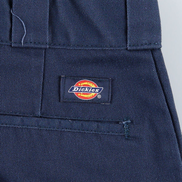Dickies 874 Original Fit Work Pants, Men's, Size W33 polyester Navy blue Vintage Second Hand