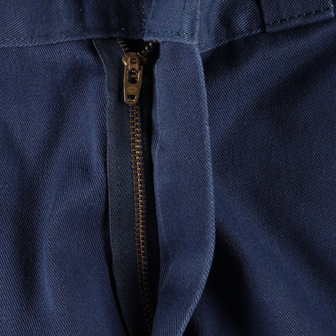 Dickies 874 Original Fit Work Pants, Men's, Size W33 polyester Navy blue Vintage Second Hand