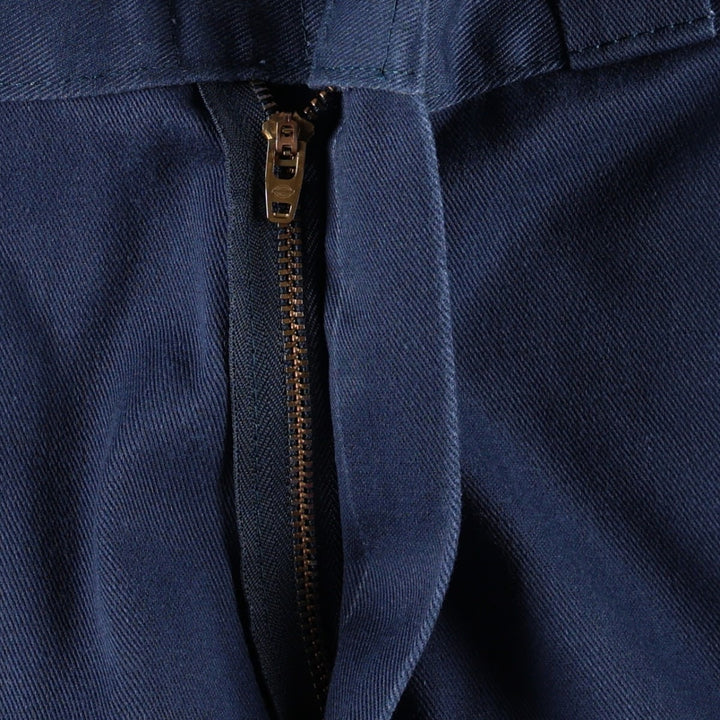 Dickies 874 Original Fit Work Pants, Men's, Size W33 polyester Navy blue Vintage Second Hand