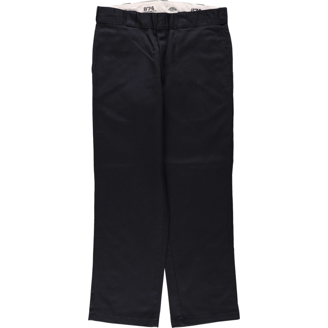 Dickies 874 Original Fit Work Pants, Men's, Size W34 unclear black type Vintage Second Hand