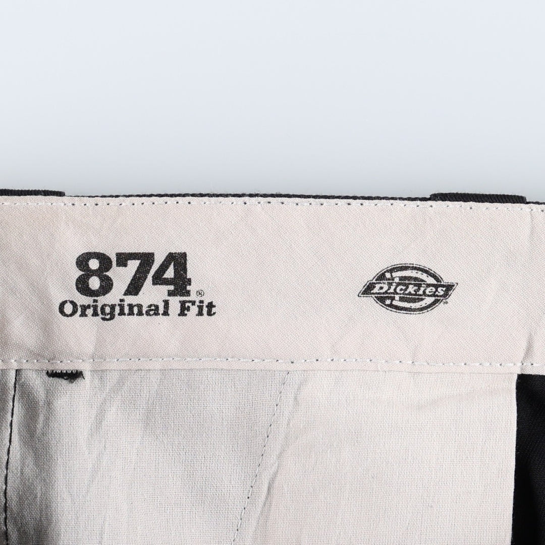 Dickies 874 Original Fit Work Pants, Men's, Size W34 unclear black type Vintage Second Hand