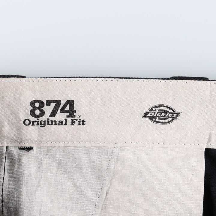 Dickies 874 Original Fit Work Pants, Men's, Size W34 unclear black type Vintage Second Hand