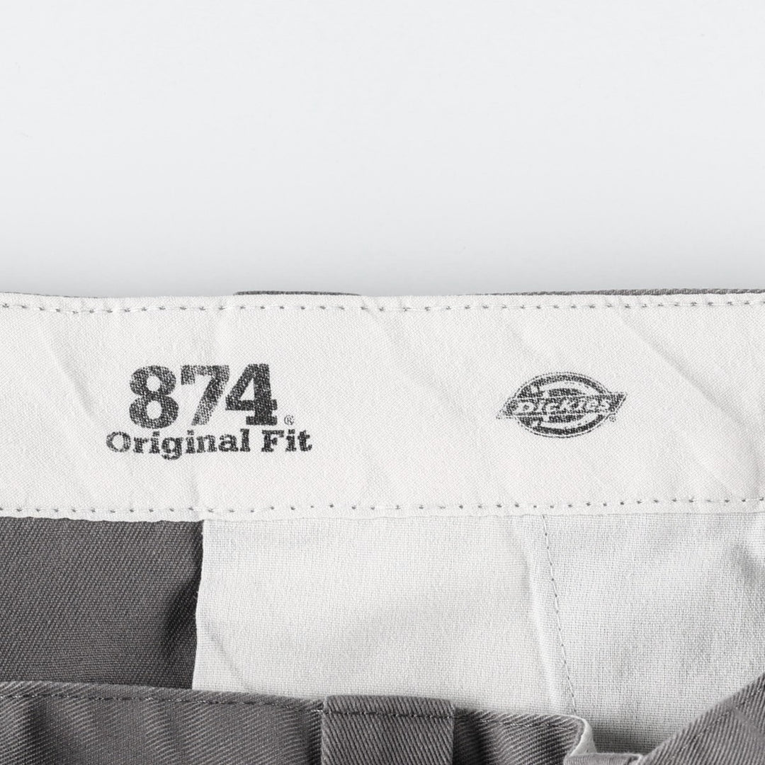 Dickies 874 Original Fit Work Pants for Men, W36 unclear gray type Vintage Second Hand