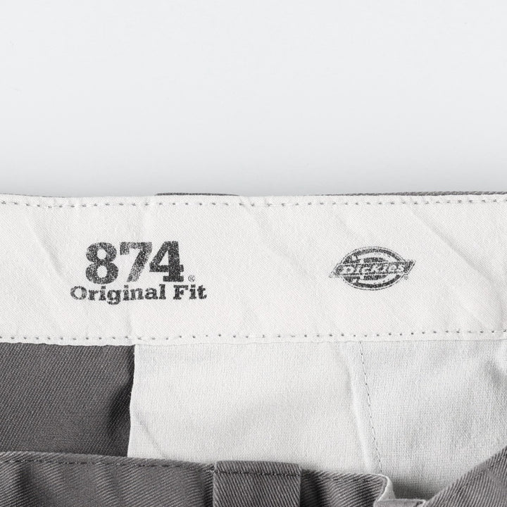 Dickies 874 Original Fit Work Pants for Men, W36 unclear gray type Vintage Second Hand