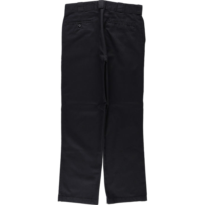 Dickies 874 Original Fit Work Pants, Men's, Size W34 polyester black type Vintage Second Hand
