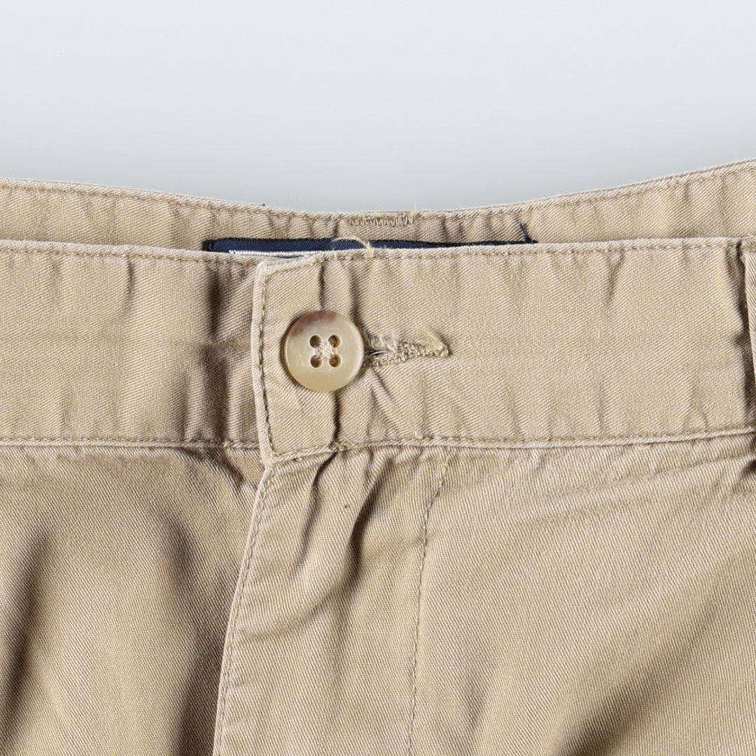 Ralph Lauren POLO by Ralph Lauren HAMMOND PANT Two-pleat cotton slacks, men's size W35 (approx.) cotton Beige type Vintage Second Hand