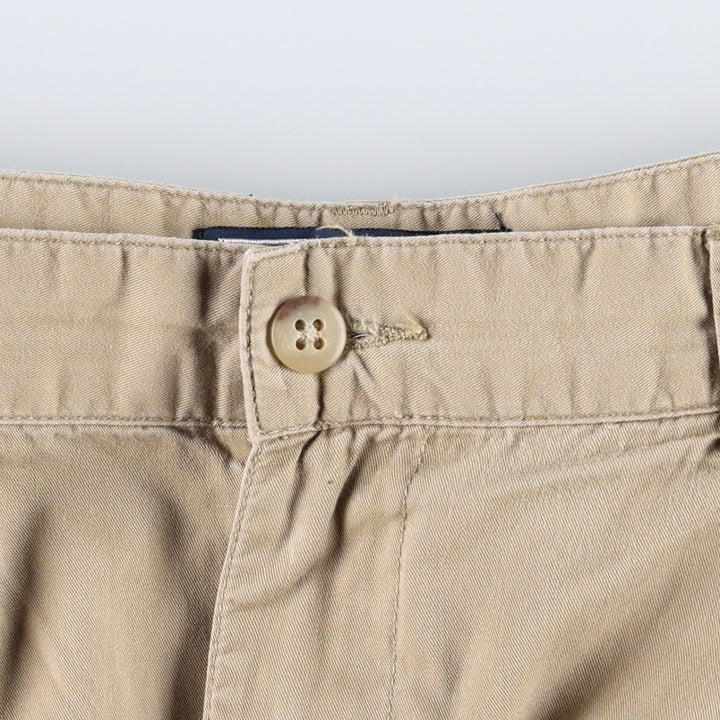 Ralph Lauren POLO by Ralph Lauren HAMMOND PANT Two-pleat cotton slacks, men's size W35 (approx.) cotton Beige type Vintage Second Hand