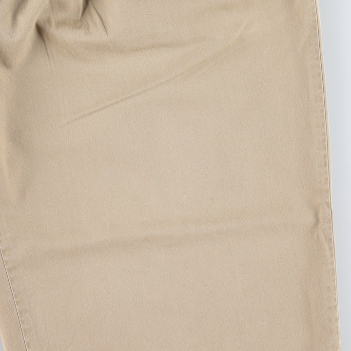 Ralph Lauren POLO by Ralph Lauren HAMMOND PANT Two-pleat cotton slacks, men's size W35 (approx.) cotton Beige type Vintage Second Hand