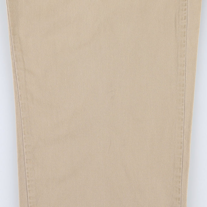 Ralph Lauren POLO by Ralph Lauren HAMMOND PANT Two-pleat cotton slacks, men's size W35 (approx.) cotton Beige type Vintage Second Hand