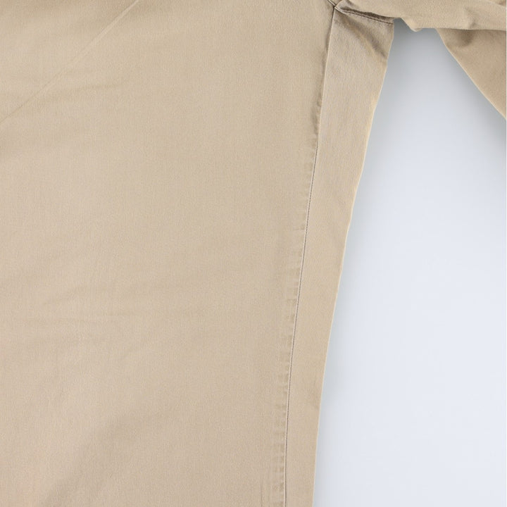 Ralph Lauren POLO by Ralph Lauren HAMMOND PANT Two-pleat cotton slacks, men's size W35 (approx.) cotton Beige type Vintage Second Hand