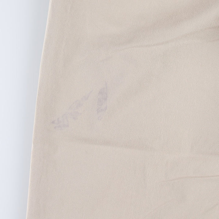 Ralph Lauren POLO by Ralph Lauren ANDREW PANT Two-pleat chino pants for men, equivalent to W34 cotton Beige type Vintage Second Hand