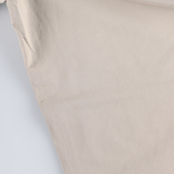 Ralph Lauren POLO by Ralph Lauren ANDREW PANT Two-pleat chino pants for men, equivalent to W34 cotton Beige type Vintage Second Hand