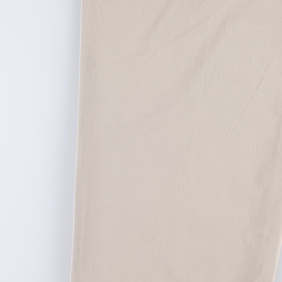 Ralph Lauren POLO by Ralph Lauren ANDREW PANT Two-pleat chino pants for men, equivalent to W34 cotton Beige type Vintage Second Hand
