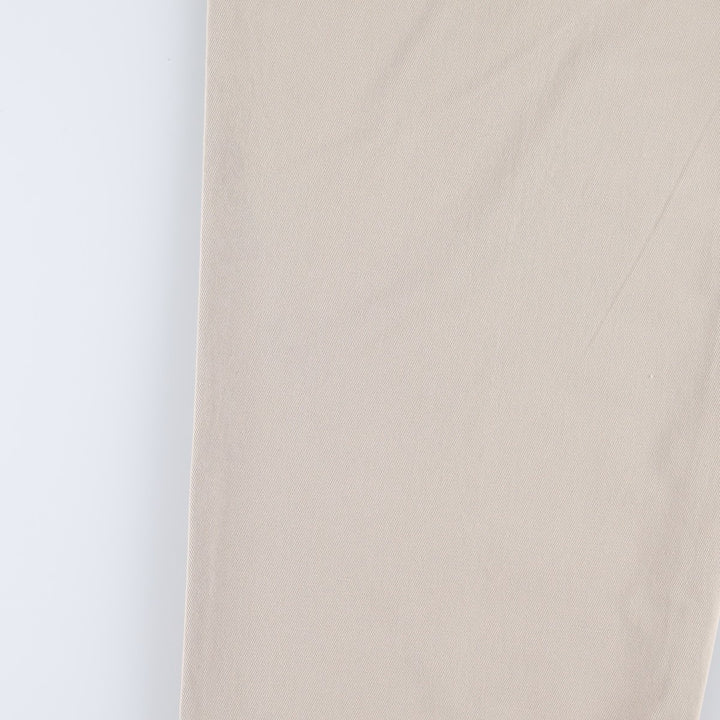Ralph Lauren POLO by Ralph Lauren ANDREW PANT Two-pleat chino pants for men, equivalent to W34 cotton Beige type Vintage Second Hand