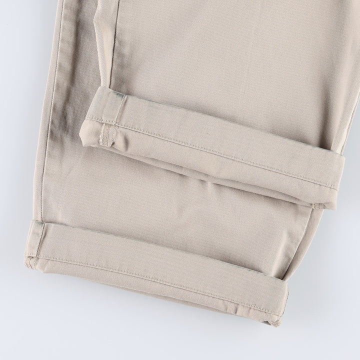 Ralph Lauren POLO by Ralph Lauren ANDREW PANT Two-pleat chino pants for men, equivalent to W34 cotton Beige type Vintage Second Hand