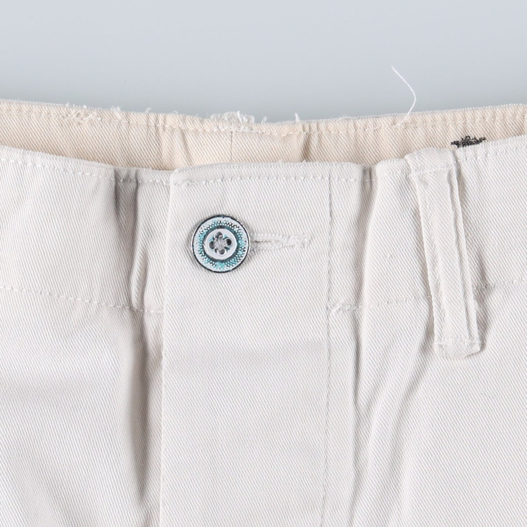 Ralph Lauren POLO RALPH LAUREN RELAXED FIT Chino Pants Men's W34 equivalent cotton white type Vintage Second Hand