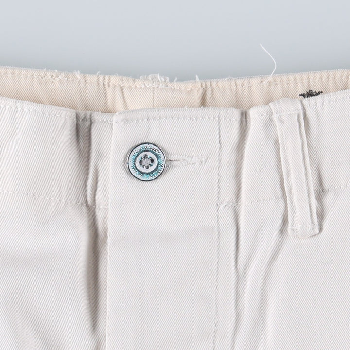 Ralph Lauren POLO RALPH LAUREN RELAXED FIT Chino Pants Men's W34 equivalent cotton white type Vintage Second Hand