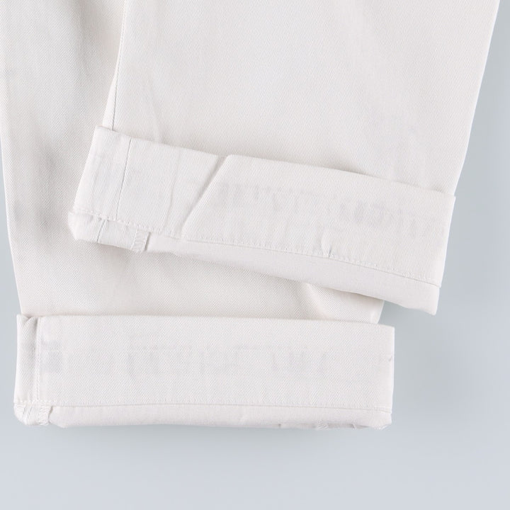 Ralph Lauren POLO RALPH LAUREN RELAXED FIT Chino Pants Men's W34 equivalent cotton white type Vintage Second Hand