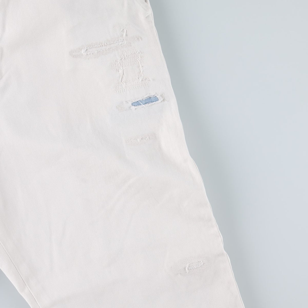 Ralph Lauren POLO RALPH LAUREN RELAXED FIT Chino Pants Men's W34 equivalent cotton white type Vintage Second Hand