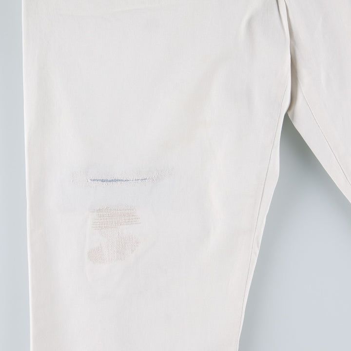 Ralph Lauren POLO RALPH LAUREN RELAXED FIT Chino Pants Men's W34 equivalent cotton white type Vintage Second Hand