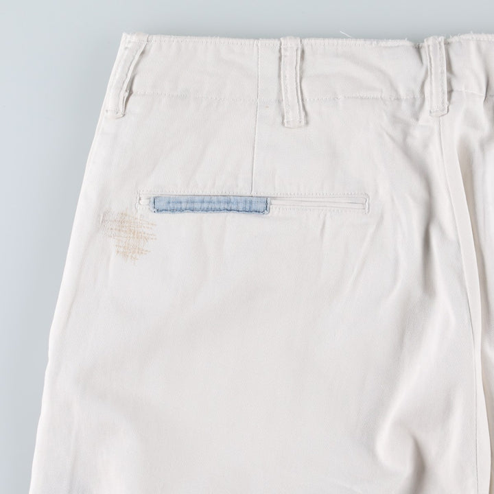 Ralph Lauren POLO RALPH LAUREN RELAXED FIT Chino Pants Men's W34 equivalent cotton white type Vintage Second Hand