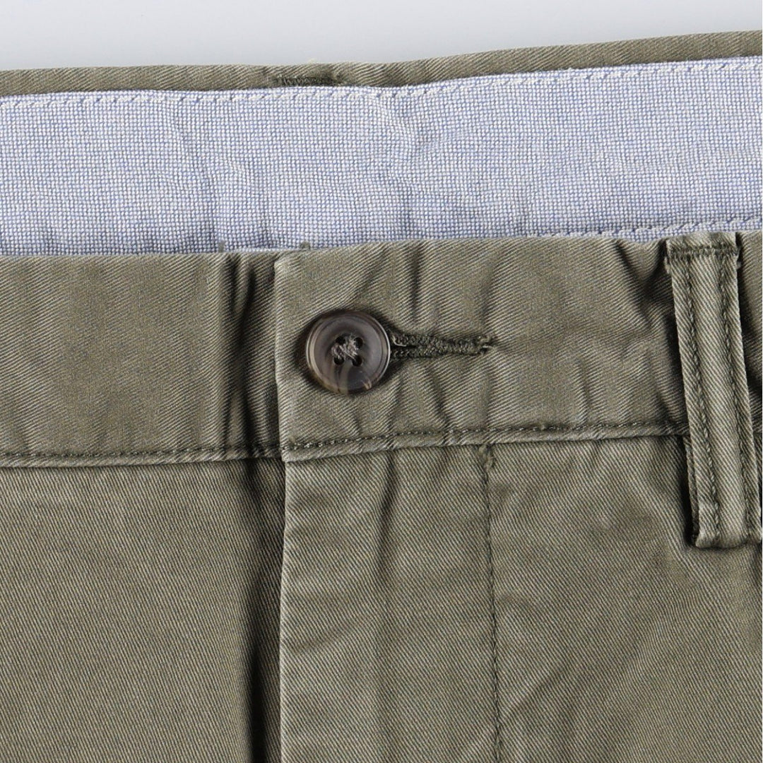 Ralph Lauren POLO RALPH LAUREN STRETCH STRAIGHT FIT Chino Pants, Men's Size W38 (approx.) cotton Khaki type Vintage Second Hand
