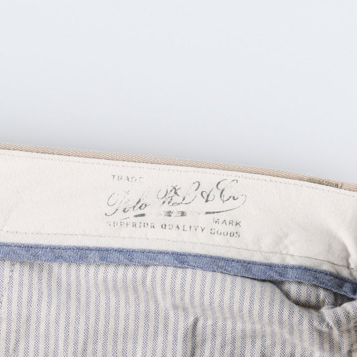Ralph Lauren POLO RALPH LAUREN CLASSIC FIT Chino Pants Men's W34 equivalent cotton Beige type Vintage Second Hand