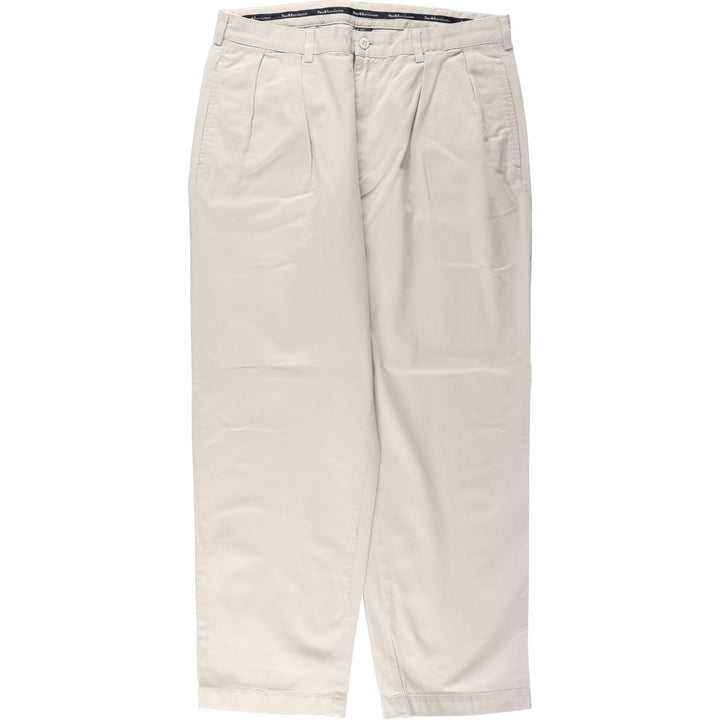 Ralph Lauren Polo Ralph Lauren Andrew Pant Two-pleat Chino Pants Men's W36 cotton Beige type Vintage Second Hand