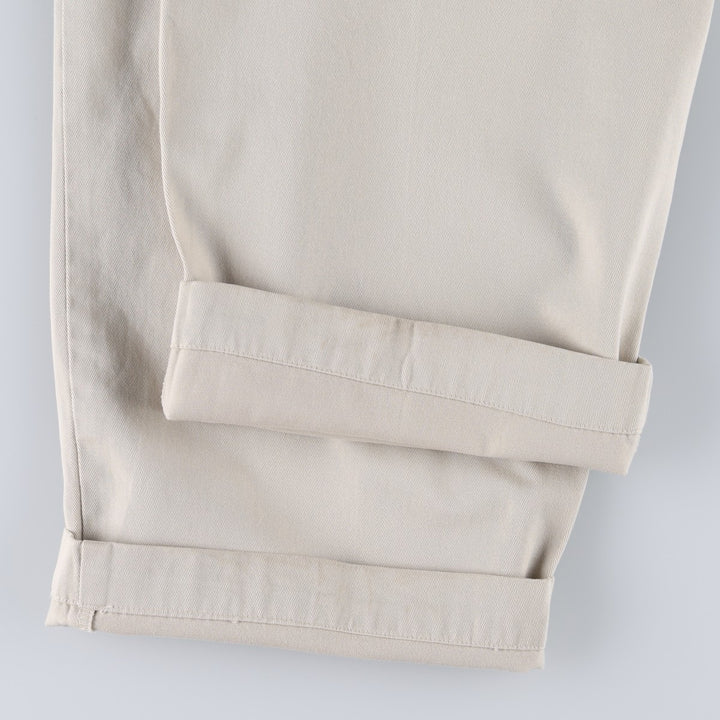 Ralph Lauren Polo Ralph Lauren Andrew Pant Two-pleat Chino Pants Men's W36 cotton Beige type Vintage Second Hand